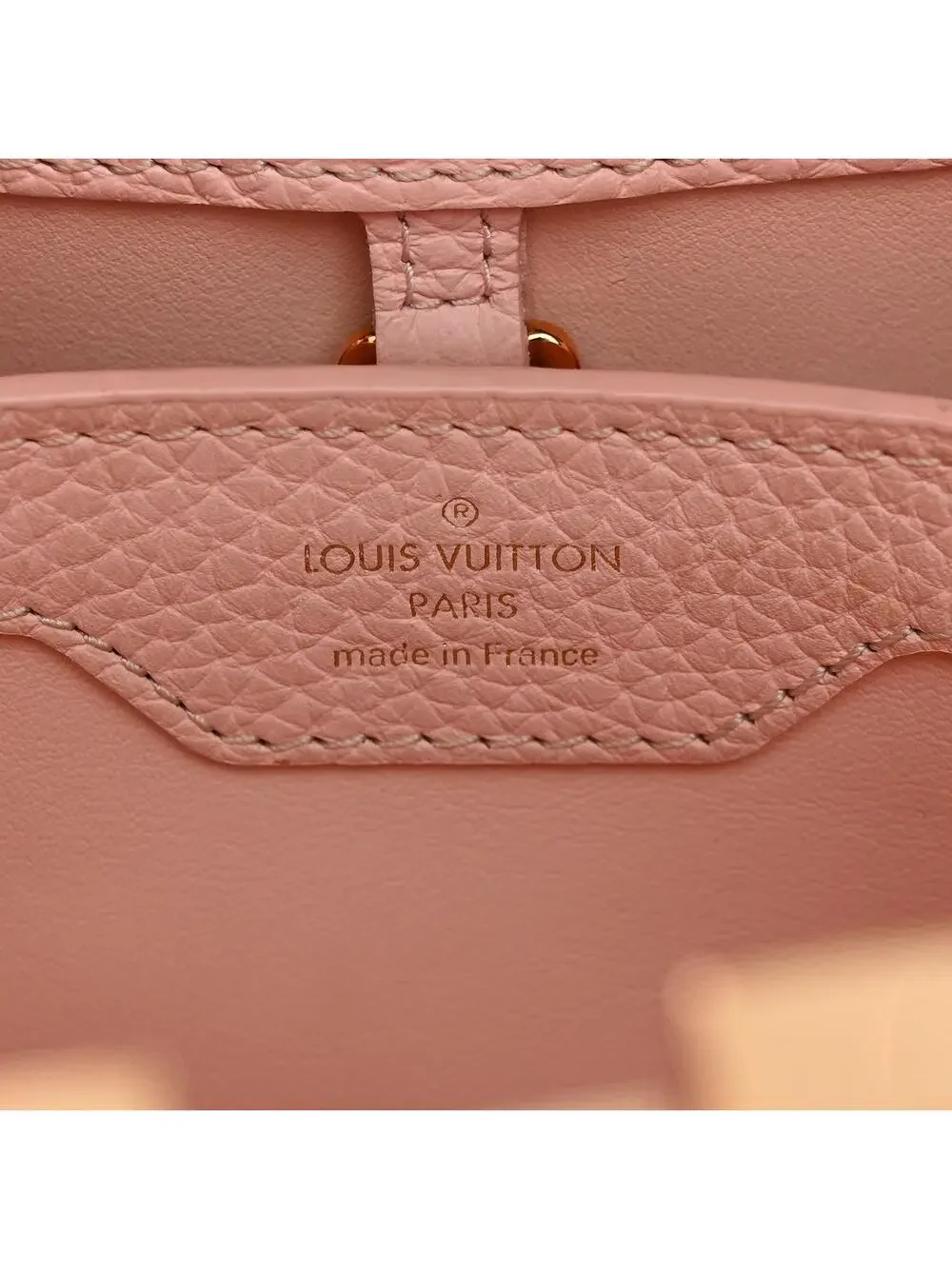 Louis Vuitton Taurillon Capucines Bb #270829L39B